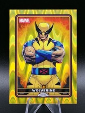 2025 Topps Chrome Deadpool Marvel WOLVERINE Gold Lava Refractor /50 #5 picture