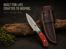 HTK 7.5 inch Custom Damascus Knife picture