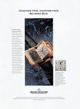 Jaeger-LeCoultre Reverso Duo Swiss Luxury Watches Since 1833 Vtg Mag Print Ad picture