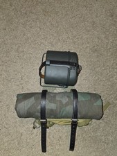 WW2 German reproduction A frame set, with mess, zeltbahn, and A frame bag. picture