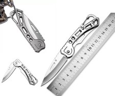 Mini EDC Pocket Survival Folding Knife Carabiner Outdoor Camping Folding Knife picture