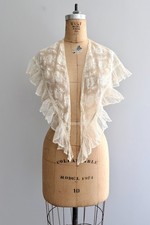 Antique 1900s Large Lace Collar picture