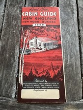 Vintage 1954-1955 Official Vermont State Highway Travel Road Map~B40 picture