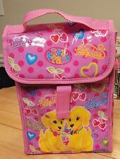 Vintage Lisa Frank Puppy Love Lunch Bag picture