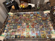 1996 ULTRA X-MEN CHROMIUM - UNCUT SHEET picture