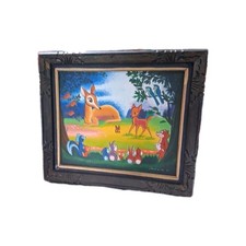 BAMBI MEETS HIS FORREST FRIENDS Reproduction Oil picture