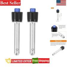 2 Pcs Quick Release Pins 1/4 x 1.06 Inch Stainless Steel Ball Locking Pins fo... picture