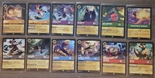 LORCANA #7 ARCHAZIA'S ISLAND COMPLETE BASE NON FOIL SET 1-204 + BOTH PUZZLES picture