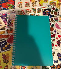 Vintage sticker lot with sticker book - vintage Lisa Frank, holidays picture