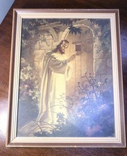 Vintage 1942 Kriebel & Bates Jesus Lithograph | *SEE NOTE* | Faith picture
