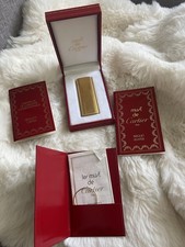 Cartier Must De Cartier Gold Briquet Lighter New picture