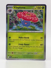 Pokemon TCG Card Phantasmal Flames 003/094 Vileplume Holo Rare picture