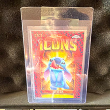 Topps 2025 Chrome Disney Icons Stitch #DI-18 Insert Non-Sport Card /28 picture