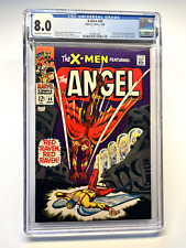 X-Men #44 CGC 8.0 (1968 Silver Age Marvel Comics) 1st Red Raven Appearance picture