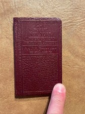 1936 New York Underwriters Insurance Company Daily Reminder Book picture