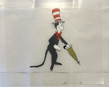 RARE 1971 CAT IN THE HAT DR SEUSS DePatie Freleng ORIGINAL PRODUCTION CEL picture