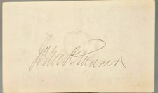 John R. Tanner Autograph – Governor of Illinois (1897–1901) – Signature Cut picture