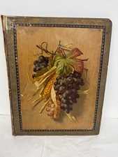 Antique Scrapbook 1800-1900 Prints Color Steel Etchings Engraved Famous RARE picture