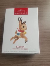 MIB Hallmark 2025/26 DASHER #1 EIGHT TINY REINDEER SERIES Orn - picture