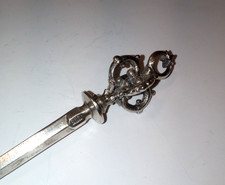 Vintage 800 Silver Meat Skewer picture