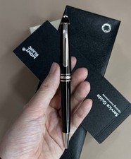 SALE Montblanc Meisterstück 164 Classique Black Silver Ballpoint Pen picture