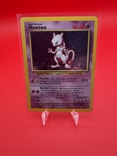 1999 Pokémon Base Set – Mewtwo #10/102 – Holo Rare – Unlimited picture