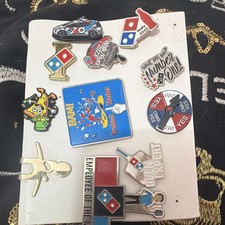 Dominos Pizza Hat Pin Lot 11 picture