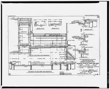 Photo:Calion Arkansas 1930s Ouachita River Lock & Dam No. 8 General Plan picture