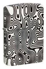 Zippo Glowing Swirls Design Glow in the Dark Windproof Pocket Lighter, 46012 picture