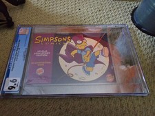 SIMPSONS COMICS BURGER KING SPECIAL NN CGC 9.6 UK Promo Comic 2000 LOW POP RARE picture