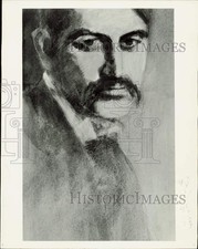 1963 Press Photo Stephen Crane, the first modern American author - lra34813 picture