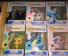 Funko Pop Pokémon Eeveelution Lot of 6 picture