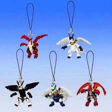 Bandai Legendz Tale Of The Dragon Kings Figure Swing Phone Strap Set X 5 pcs picture