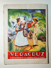 1940s Veracruz Mexico Tourism Brochure Illustrated Photos Maps Comision Local picture