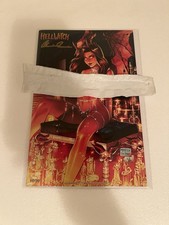 HELLWITCH SACRILEGIOUS #1 RISQUE ASCENDANT EDITION 35/69 COMIC SIGNED picture