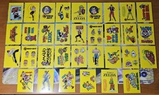 1989 Topps Nintendo Game Top Secret Tip Complete 33 Card Sticker Set Mario Zelda picture