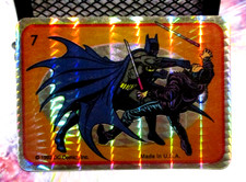 VINTAGE BATMAN VENDING PRISM STICKER 1992 NO.7 DC COMICS INC. picture