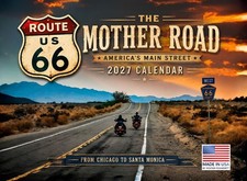 Route 66 Calendar 2027 RT 66 Monthly Wall Calender 12 Month 12x18 picture
