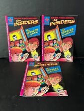 3 The Insiders ~ The Tobacco Temp ~ Syndistar Comics ~ 1991 ~ NOS ~ picture