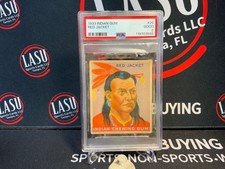 1933 Goudey Indian Gum #26 Red Jacket PSA 2 picture