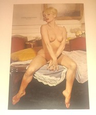 Vintage 1960s Betty Blue Pinup Photo Art Cads Companion Fine Art Layout SetAn picture