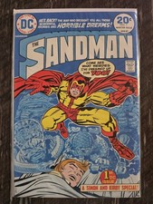 The Sandman #1 1st Bronze Age Jack Kirby Art Joe Simon DC COMICS 1974 FN-VF picture