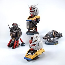 EXCEED MODEL TRINITY RX-78-2 GUNDAM Complete Set of 3 Bandai Premium Gashapon JP picture
