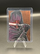 2026 Topps Chrome Star Wars Darth Maul 1/1 Sketch Dan Curto picture