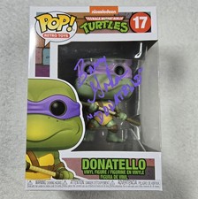 Barry Gordon Signed Donatello #17 Funko Pop Ninja Turtles 1987 JSA picture