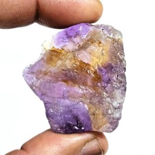 Amazing AAA+ Yellow And Purple Ametrine Raw 95 Crt Ametrine Rough Loose Gemstone picture