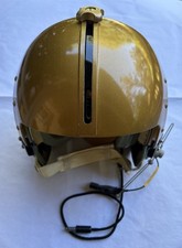 1970-1980's VINTAGE LARGE SIZE PILOT FLIGHT HELMET w/ ORIGINAL CARRY BAG picture