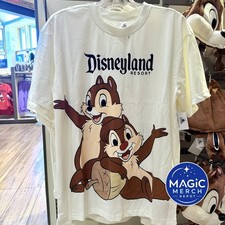 2026 Disney Parks Disneyland Chip & Dale White T-Shirt All Sizes picture
