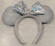 Tokyo Disney Resort Minnie Silver Ears HeadBand Japan picture