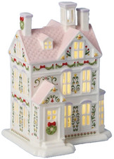 2026 Lenox Holiday Village Lit House Porcelain Figurine Christmas NIB picture